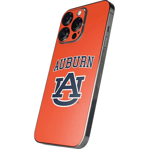 Auburn University AU Orange iPhone 14 Pro Skin